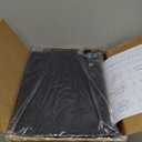 Bar Stools Set of 2, 30 Inch Backless Counter Height Bar Stools with Soft Faux Leather Seat, 300 LB Heavy Duty Padded Saddle Barstool Chair for Modern Kitchen Island Counter (Black)