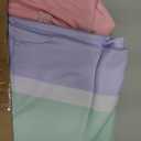 Mindsoft Rainbow Arch Backdrop Stand Covers Pastel Background Arched Stretchy Fabric Backdrop Cover for Boho Daisy Birthday Party Wedding Decoration(Macaroon Pink,7.2 ft + 6 ft,2 Pcs)