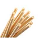 HOPELF 10PCS Dowel Rods - 3/8 x 48 Inch Bamboo Sticks - for Crafts, Hardwood & Wooden Rods Assortment