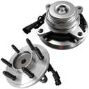 2 Pack 515143 Front RWD Wheel Bearing Hub Assembly Compatible with 2011 2012 2013 2014 Ford Expedition F-150 Lincoln Navigator w ABS