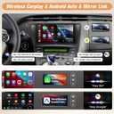 8 Core 4+64G Car Stereo for Toyota Prius 2010-2015 Without J.B.L | Android 13 9 inch IPS Touchscreen Prius Car Radio Wireless Carplay Android Auto Bluetooth GPS WIFI SWC FM+Backup Camera