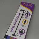 Allay Walking Cane for Men & Women - Foldable, Adjustable, Collapsible Walking Canes for Seniors Balance, Free Standing, Pivot Tip, Heavy Duty, with Travel Bag | Walking Sticks for Seniors & Adults