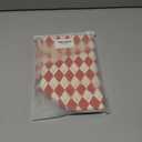 Yarn Bag with Two Pockets, Holder for Knitting & Crocheting, Portable Storage for Small Projects, Stores Skein Balls, Needles, Accessories - Red