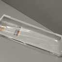 4ft Steel Easy Slip-On Baseboard Heater Cover with End Caps for Bathroom & Hydronic System for Replacing Old Cover, White