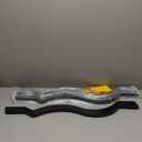 VEVOR Deck Balusters, 32.25"x1" Metal Deck Spindles, 26 Pack Staircase Baluster with Screws, Iron Deck Railing for Wood and Composite Deck, Stylish Black Baluster for Outdoor Stair Deck Porch