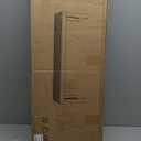 Bamboo Dining Bench, 35 inch Farmhouse Decor Indoor Kitchen Table Bench, Entryway Shoe Rack Bench, Outdoor Bench, Solid Bamboo Benches for Living Room, Hallway, Bedroom, Bathroom (Long, Black)