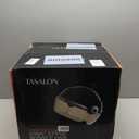 TASALON Ionic Hooded Hair Dryer - 1875W Bonnet Dryer with 3 Temperature Settings - Portable Standing Dryer for Home and Salon