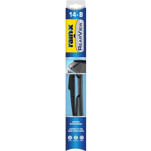 Rain-X 850025 RearView 14-B Rear Wiper Blade, 14 Inch Composite Rear Wiper Blade, Fits Rock Lock 3 (Pack Of 1), Automotive Replacement Wiper Blades That Meet Or Exceed OEM Quality And Design Standards