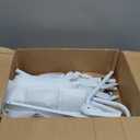 ComfyBumpy 1-Pack Bed Rail for Toddlers 55.5" L x 19.5" H | Toddler Bed Rails for Twin, Full, Queen & King Mattress Size | Swing Down Rail Guard | Mattress Side Rail for Kids | White