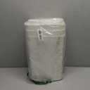 N. NETDOT 3 Pack 2.6 Gallon / 10L Bathroom Trash Can with Lid,Kitchen Garbage Can Small Trash Bin Waste Basket for Bathroom,Kitchen,Bedroom,Living Room,Office - Off White