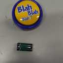 Talkie Toys Products Blah Button - 12 Hilarious Blah Sayings - Talking Toy for Stress Relief & Laughs - Funny Gift & Stocking Stuffer