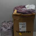 Monbix Queen Comforter Set - 7 Pieces Cationic Dyeing Italian Plum Bed in a Bag Queen Bedding Sets with Comforter, Sheets, Pillowcases & Shams, Reversible Bedding Comforters Sets