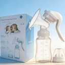 Manual Breast Pump for Breastfeeding, Small Portable Manual Breast Milk Catcher Baby Feeding Pumps & Accessories