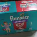 Pampers Diapers - Cruisers 360 - Size 3, 136 Count, up to 100% Leakproof Pull-On Diaper for Active Babies