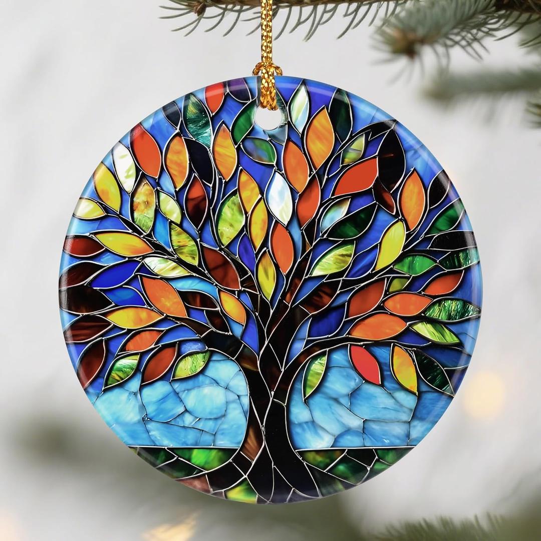 Tree of Life Ornaments, Christmas Ornaments: Christmas Tree Decorations, Holiday Decor, Stocking Stuffers, Gift Ideas, Xmas Gifts, Housewarming Gift & Gifts for Women, Mom