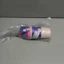 Owala Kids Flip Insulated Stainless-Steel Water Bottle with Straw and Locking Lid, 14-Ounce, Purple/Pink (Bunny Business)