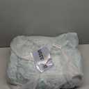 BEDELITE Fluffy King Size Comforter Set - Haze Blue Fleece Soft Comforter for King Size Bed, Luxury Warm Bedding Set for Winter, Fuzzy Bed Set 3 Pieces (1 Comforter, 2 Pillowcases)