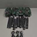 4-Pack Solar Powered Ultrasonic Animal Repeller, Outdoor Waterproof Deer Squirrel with Motion-Activated Sensor Strobe Light, for Cats, Raccoons, Skunks, Rabbits and More