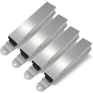 MIKKUPPA Car Mat Clamps - Heavy Duty Stainless Steel Floor Mat Clips for Cleaning & Drying, Universal Car Wash Floor Mat Hanger for Home Garage, Detailing Shop (4 Pack)