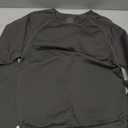 RUNNING GIRL Long Sleeve Yoga Shirts for Women, Soft Fitted Seamless Stretchy Casual Crew Neck Athletic Basic Shirt, Large