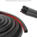 Car Door Seal Strip,Car Accessories Weather Stripping Door Seal,Automotive Weather Stripping,Universal Soundproof Double Layer Auto Weather Strip,Suitable for Most Cars,Trucks,Vans (52.5Ft)