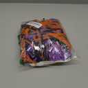 2 Packs Halloween Fringe Curtains, Orange Purple Black Foil Tinsel Curtains Streamers Door Wall Windows Hanging for Home Outdoor Halloween Birthday Party Photo Booth Props Decorations (3.3ft X 6.6ft)