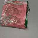 Christmas Tree Skirt 30 Inch Simulated Linen Fabric Tree Skirt with Snowflakes Printed Xmas Mat for Christmas Holiday Party Decoration Indoor Outdoor (Pink)