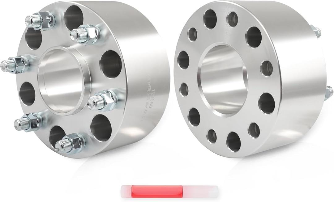ECCPP 6x5.5 to 6x5.5 Wheel Spacers 3 inch 6 lug 6x139.7mm Fits for Chevrolet Silverado 1500 1999-2024| for Chevrolet Suburban 2014-2024-2PCS