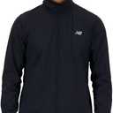 New Balance mens Tech Knit Full Zip (XX-Large, Black)