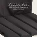 Coleman Stadium Seat, 2-Pack, with Built in Storage and Padded Seat, Easy to Carry