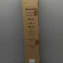 Curtain Rods Diamond End Cap 28 to 48 Inch, 1 Inch Pole Color Black (Nickel, 48 to 84 Inch)