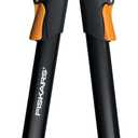 Fiskars Power-Lever Extendable Lopper, 2X Cutting Power, Precision-Ground Blade, 25"-37", Black & Orange