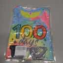 LUKYCILD Kids 100 Days of School Shirts 100 Days Celebration Tshirt Toddler Funny Letter Print Tee Top Boys Girls Outfits (3-4T, Tie Dye)