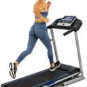Premium Folding Smart Treadmill, Compact Design, 250+ LB Weight Capacity, Powerful Motor, XTERRA+ Fitness App Included with Purchase