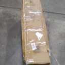 Merax Minimalism Style Entertainment Wall Unit with Bridge, Multifunctional TV Stand with Tempered Glass Door, Modern Console Table for Televisions Up to 70”, Black