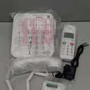 VTech SN5147 Amplified Corded/Cordless Senior Phone with Answering Machine, Big Buttons, 90dB Extra-Loud Visual Ringer, 50dB Audio Assist, Call Blocker, White