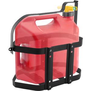 5 Gallon Gas Can Holder, Metal Steel Fuel Container Mount Bracket Compatible with No-Spill Gas Can for Model 1450, 1460, 1456 and 1547
