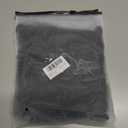 2 x Women's Mesh Lingerie Fishnet Babydoll Mini Dress Bodysuit See Through Shirts Long Sleeves Lingerie Bodysuit Cover Up (Black)