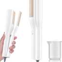 Iron Steamer for Clothes - Mini Iron, Portable Handheld Garment Steamer, 3 in 1 Steam Iron Wet & Dry Ironing, 15s Fast Heat Up, 900W Wrinkles Remover Clothes Steamer for Home, Office and Travel, 120V (cream white)