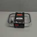 Rubbermaid Brilliance Large Food Storage Container, 9.6 Cup, BPA-Free, Leak-Proof, Clear