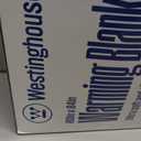 Westinghouse Electric Blanket Full Size, Super Cozy Soft Flannel 80"" x 84"" Heated Blanket with 10 Fast Heating Levels & 1-12 Auto-Off, Machine Washable, ETL&FCC Certification, Beige