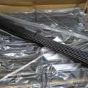 25 Panels No Dig Animal Barrier Fence, 32in(H) x 49ft(L) Garden Edging Border Fencing, Rustproof Metal Stakes Decorative Garden Fence, Dog Digging Defense Fencing Barrier for Outdoor, Yard, Patio