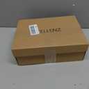 CELLENZ Women Chunky Platform Heels: 3.9 Inch Strappy High Heel Sandals Size 9.5 (Gold)