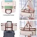 AMOIGEE Expandable Double-Layer Carrying Case for Cricutt Maker 4, Maker 3, Explore 4, Explore 3, Explore Air 2, Silhouete Cameo 3 & 4, Padded Storage Bag for Cutting Mat,Tools,Accessories&Suppliers