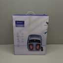 KINGJOY Foot Massager with Heat for Neuropathy, [2026 Upgraded], Deep Kneading Shiatsu Foot Massager for Plantar Fasciitis, Fits Up to Men Size 14, Gifts for Women Mom Men Dad Seniors (Gray)