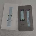 Apple Watch Band - Ocean Band (49mm) - Ice Blue with Black Titanium Finish - Regular