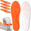 2Pairs 2026 New Upgraded 4D Cloud Insoles Men & Women, Memory Foam Cloud Insoles Anti-Fatigue, Automatically Adapt to Foot and Shoe Shape, Fit Arch Support for Foot Pain Relief and Fatigue Reduction, Size: Men 7-8/Women 8.5-9.5