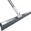 19.7'' Large Floor Squeegee for Concrete Floor with 51''-58'' Telescoping Stainless Steel Handle, Squeegee Broom for Removing Water on Tile, Epoxy, Garage, Driveway, Patio