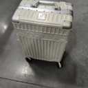 Krute Carry On Luggage 20 inch Aluminum Frame Luggage PC+ABS Zipperless Suitcase with Wheels Airline Approved Hard Shell Suitcases with TSA Lock