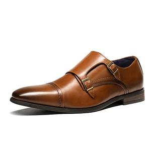 Bruno Marc Men's Dress Loafer Shoes Monk Strap Slip On Loafers, Size 9